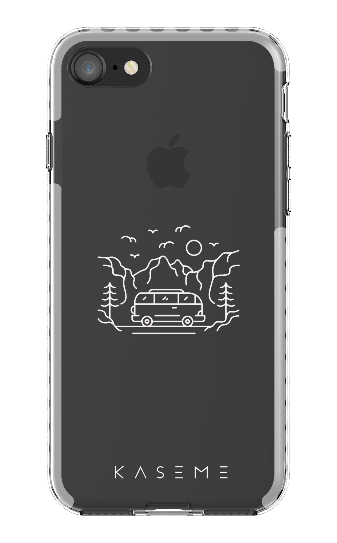 Camp Life Clear Case - iPhone SE