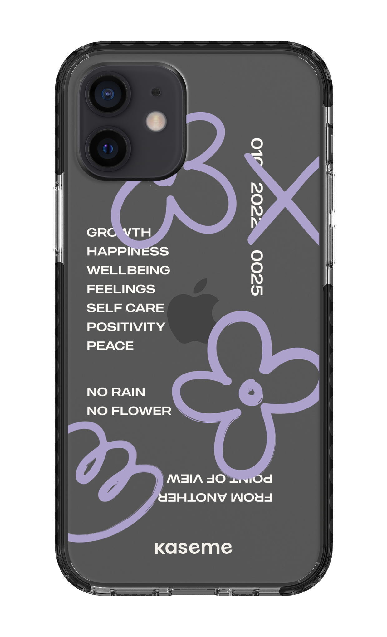 Feelings purple clear case - iPhone 12