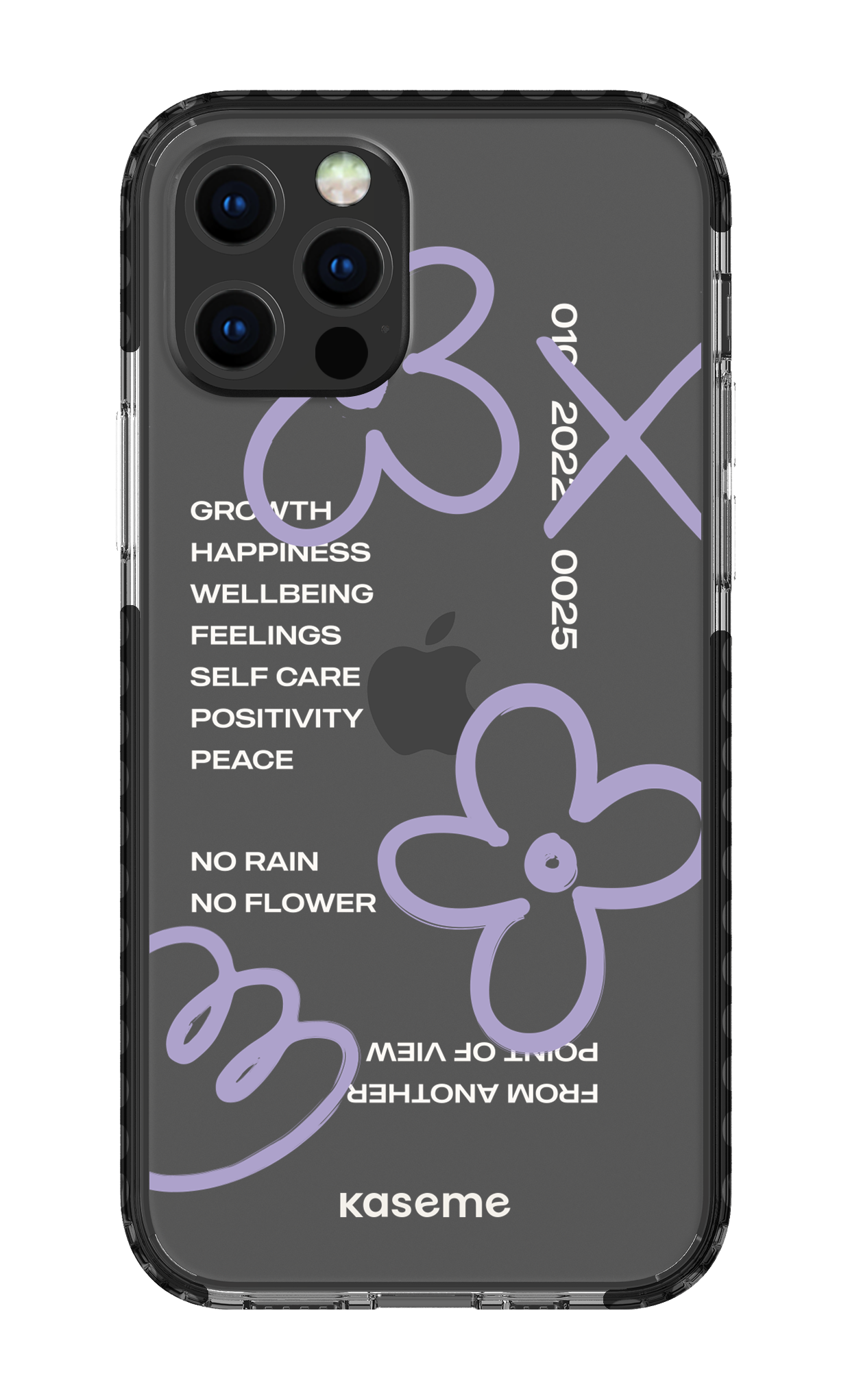 Feelings purple clear case - iPhone 12 Pro