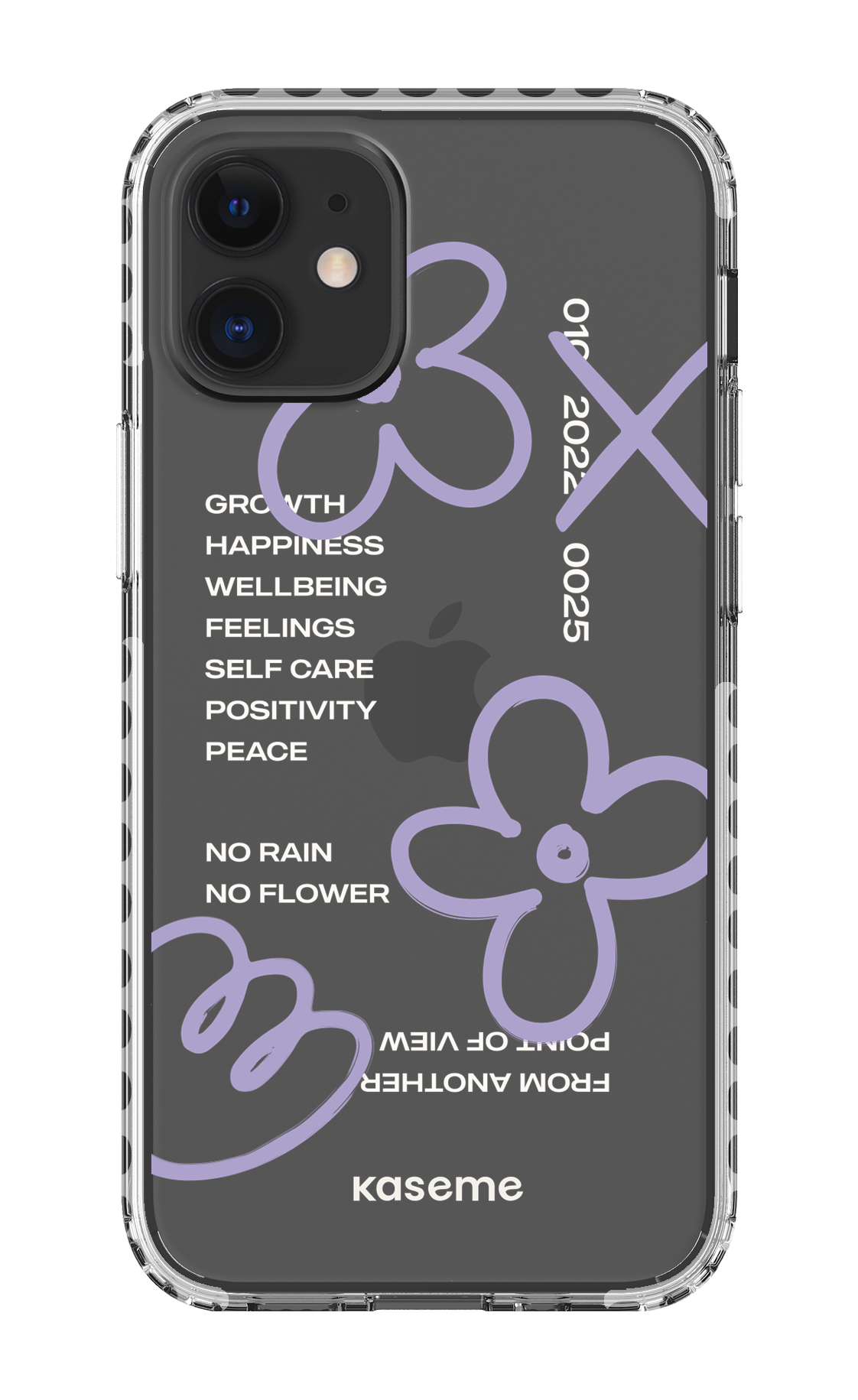 Feelings purple clear case - iPhone 12 Mini