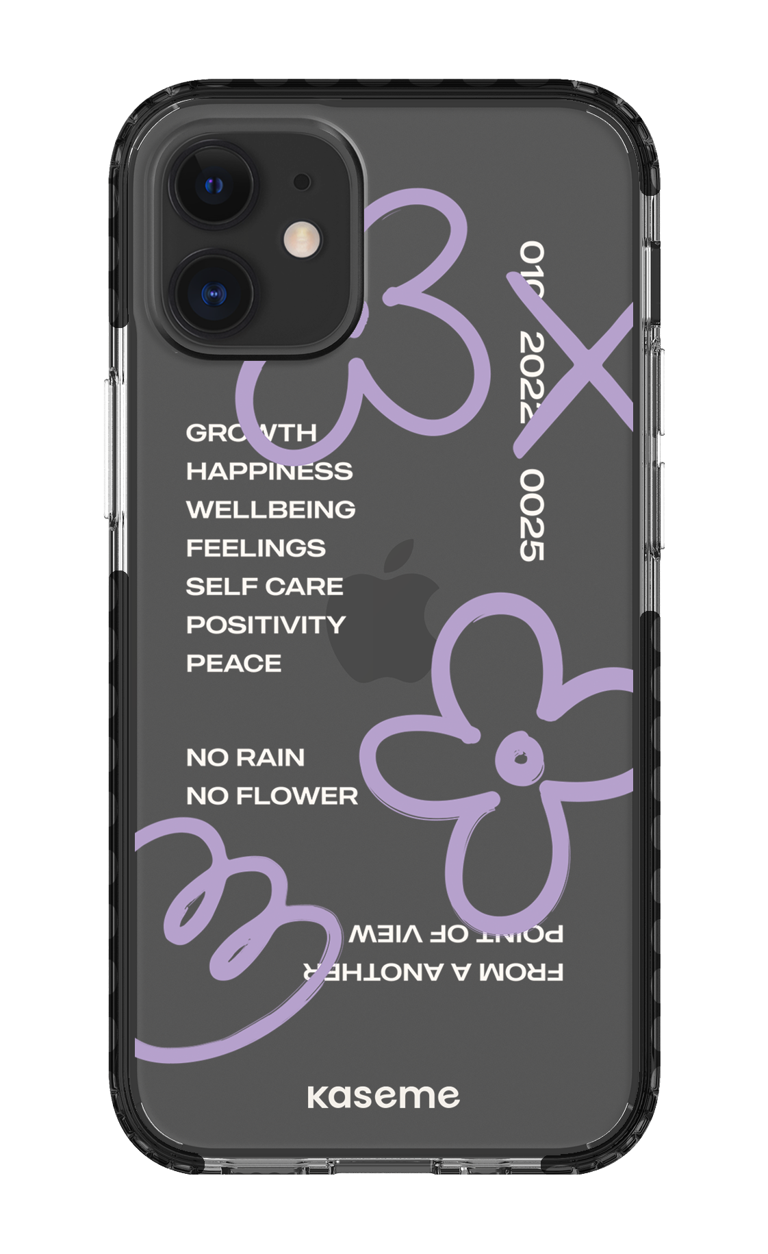 Feelings purple clear case - iPhone 12 Mini