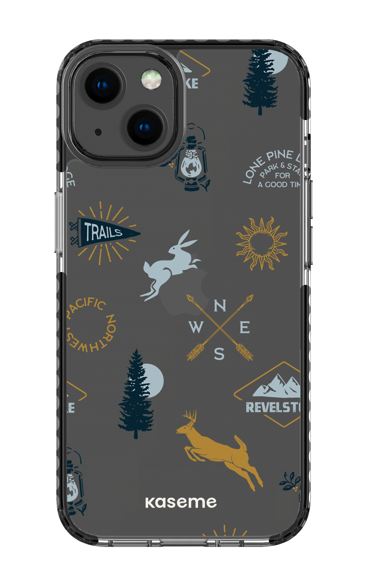 Revelstoke white clear case - iPhone 13