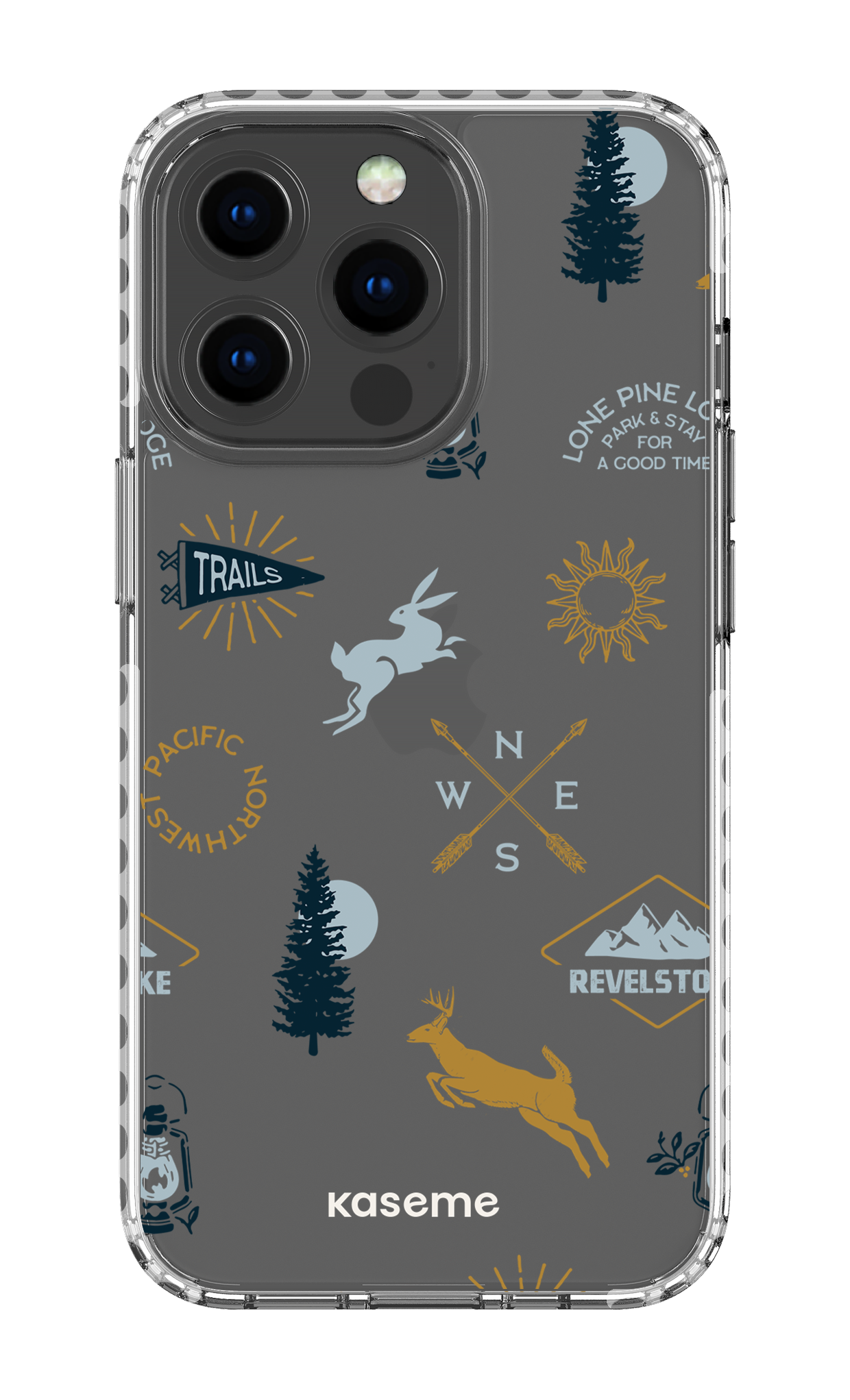 Revelstoke white clear case - iPhone 13 Pro