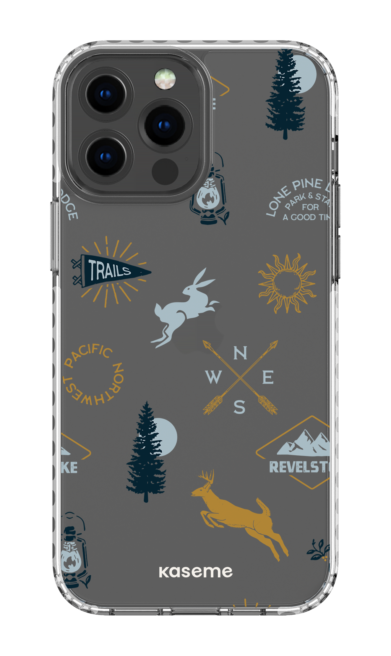 Revelstoke white clear case - iPhone 13 Pro Max