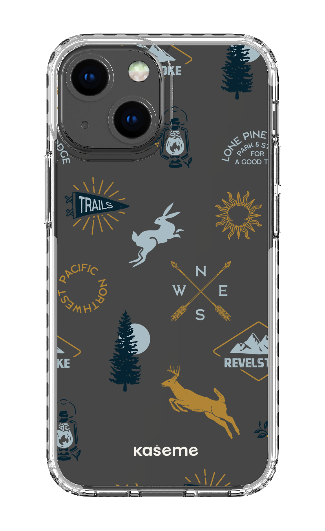 Revelstoke white clear case - iPhone 13 Mini