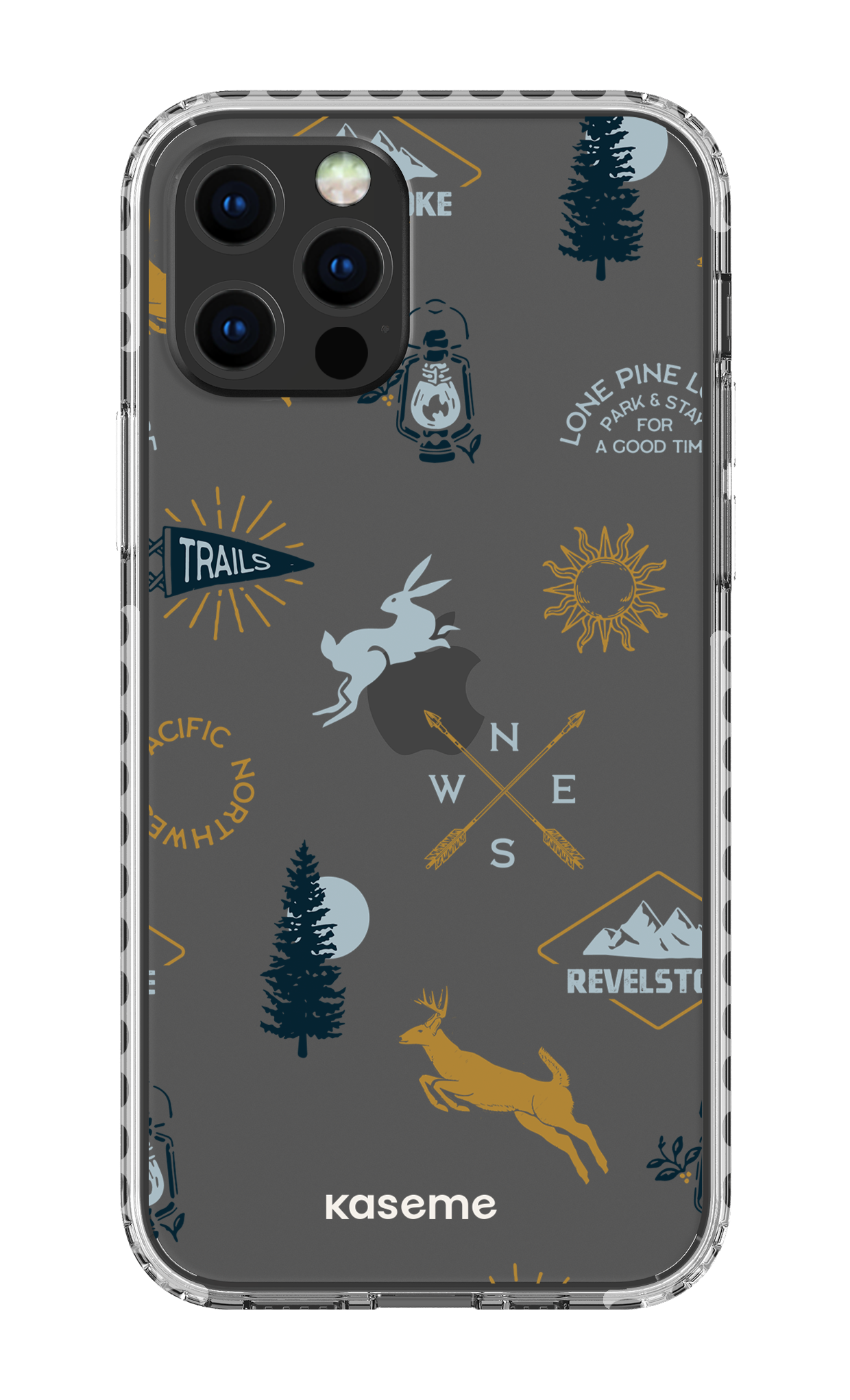 Revelstoke white clear case - iPhone 12 Pro