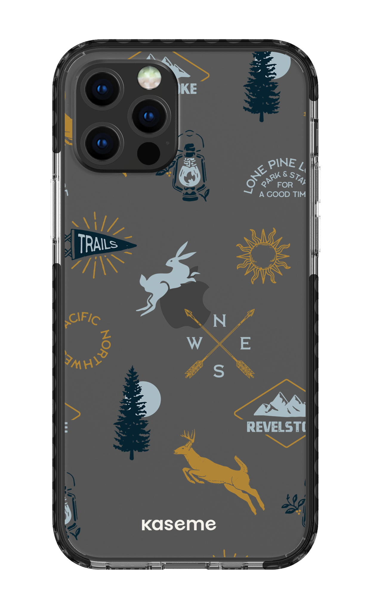 Revelstoke white clear case - iPhone 12 Pro