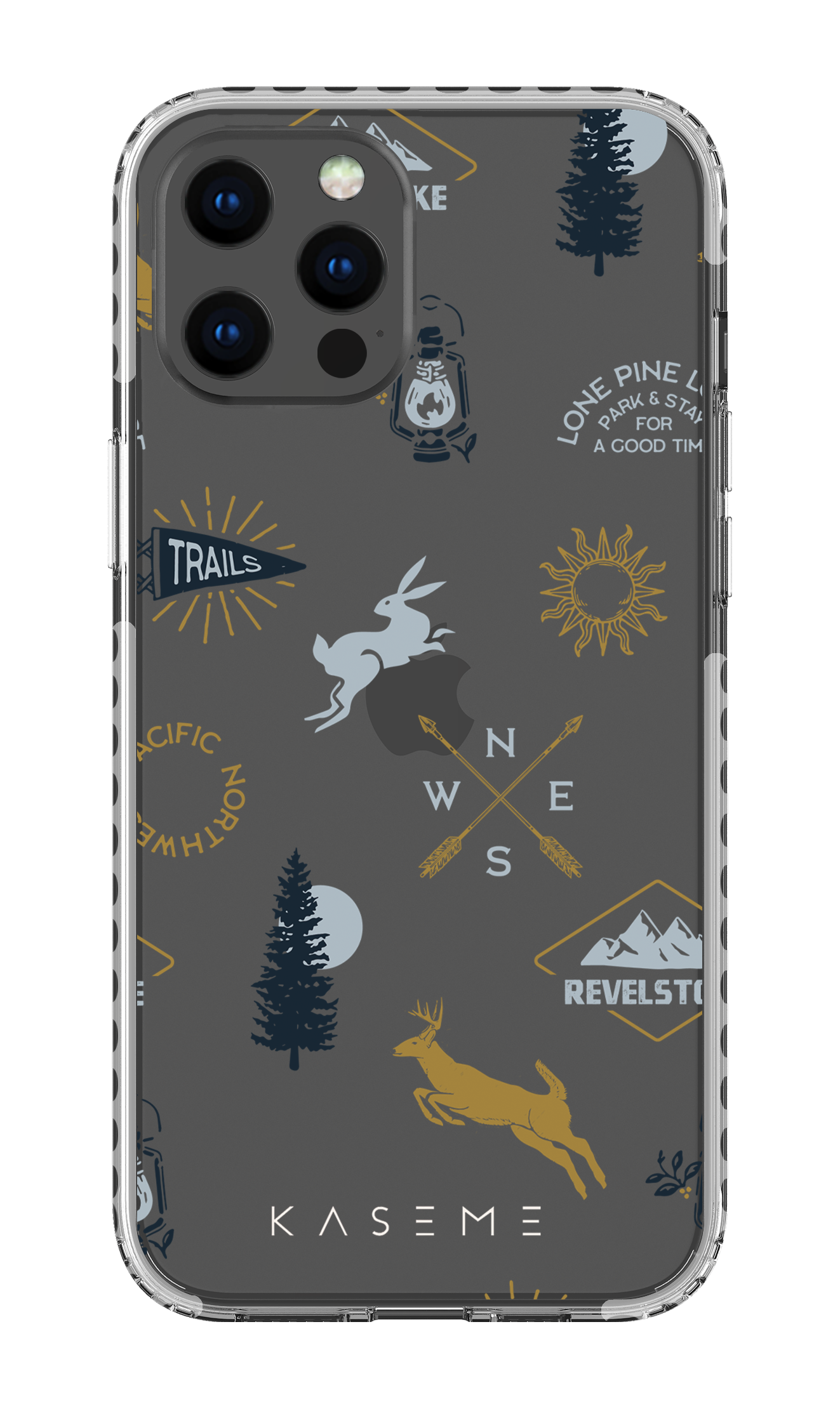 Revelstoke white clear case - iPhone 12 pro Max