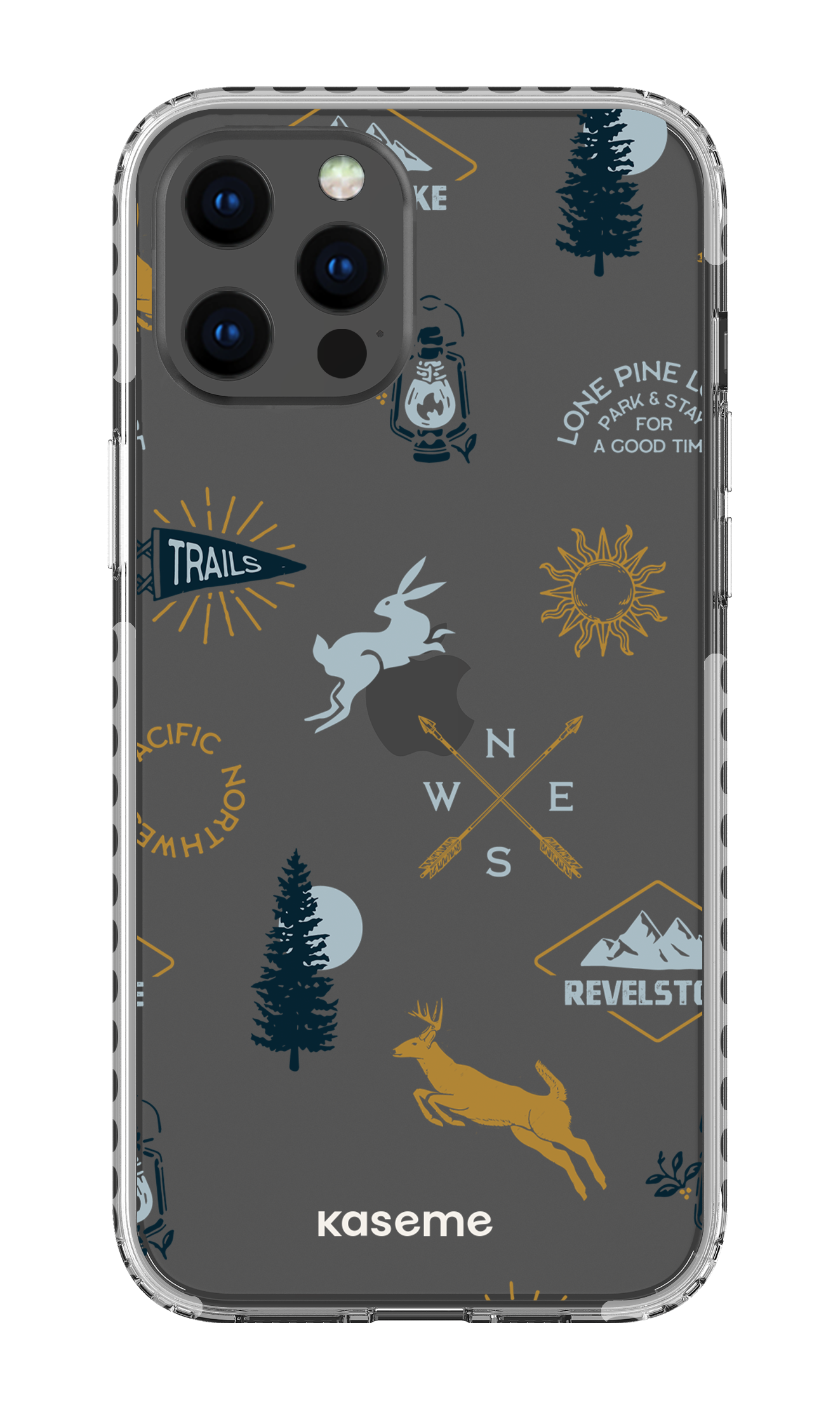 Revelstoke white clear case - iPhone 12 pro Max