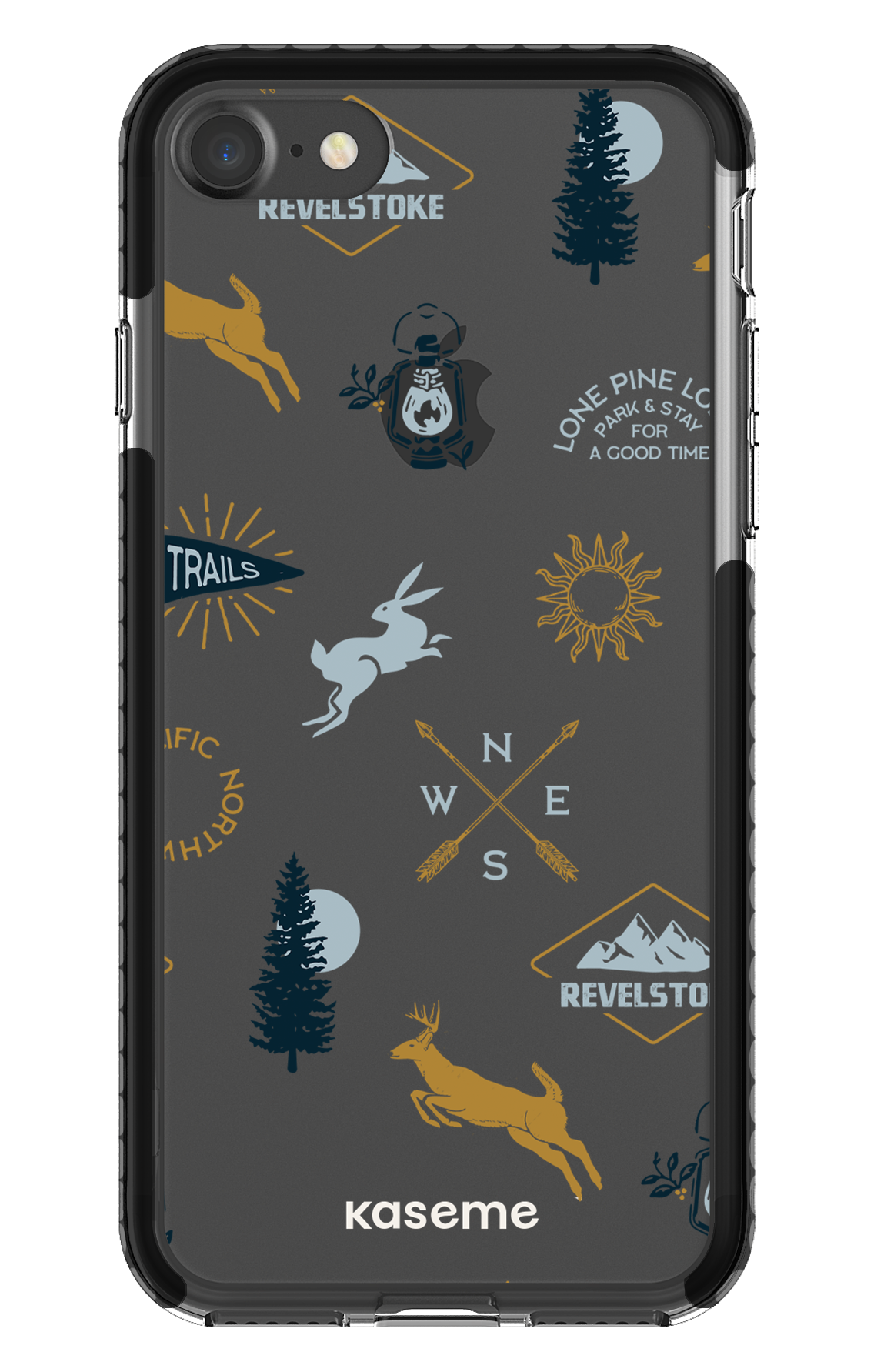 Revelstoke white clear case - iPhone 7