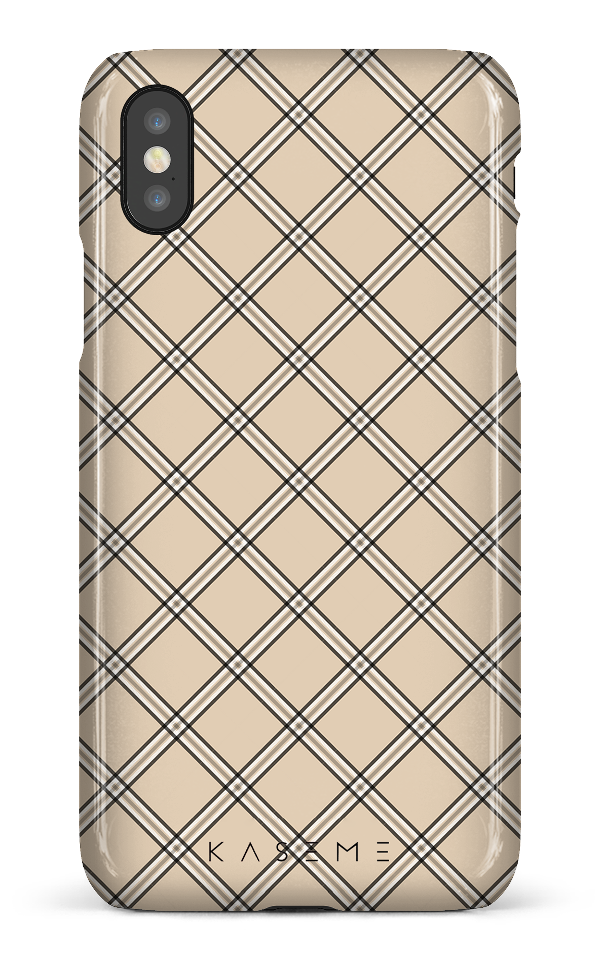 Flannel Beige - iPhone X/Xs