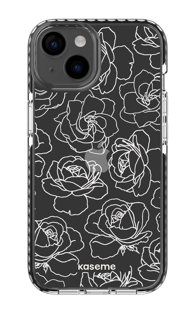 Polar Flowers Clear Case - iPhone 14