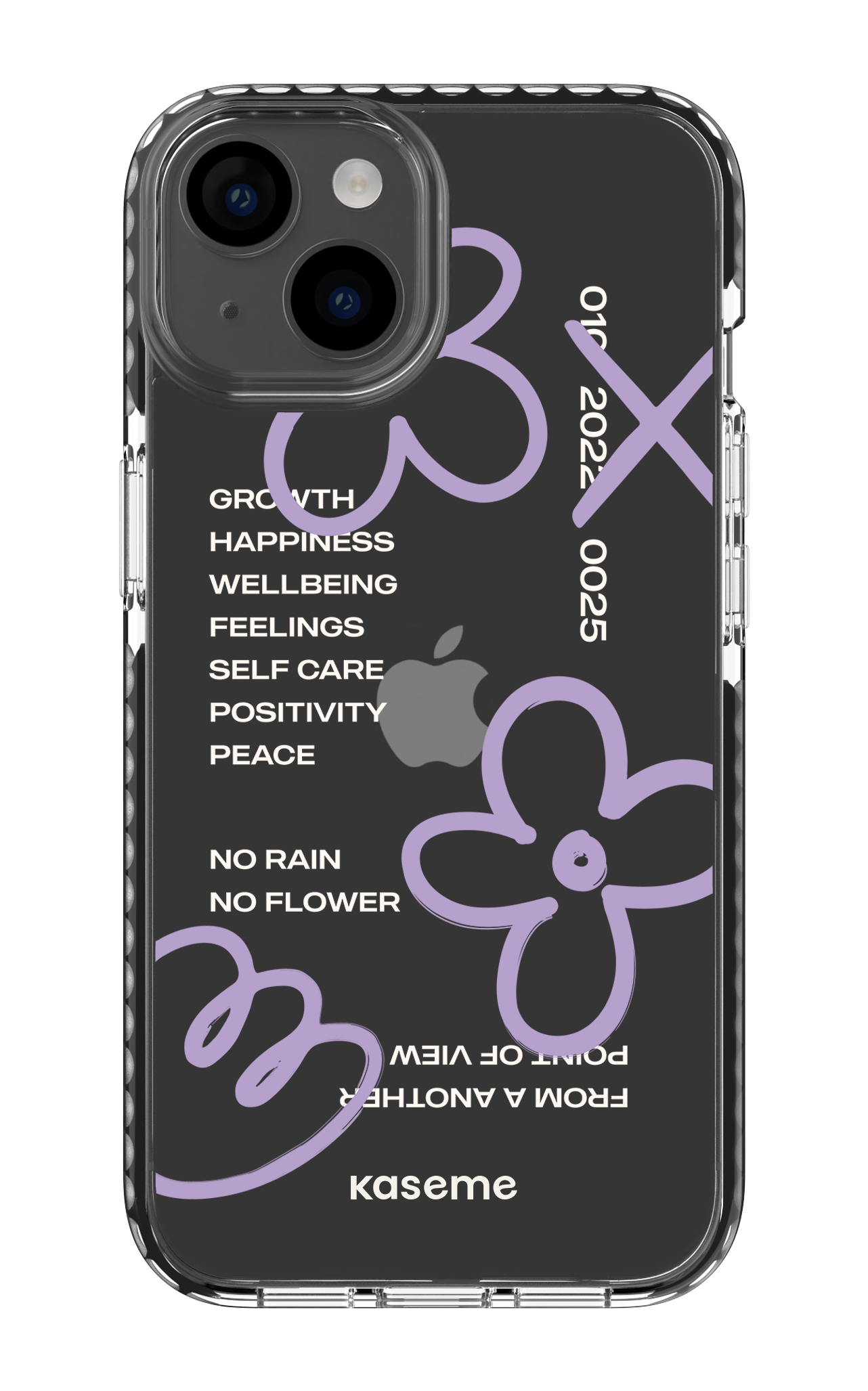 Feelings purple clear case - iPhone 14