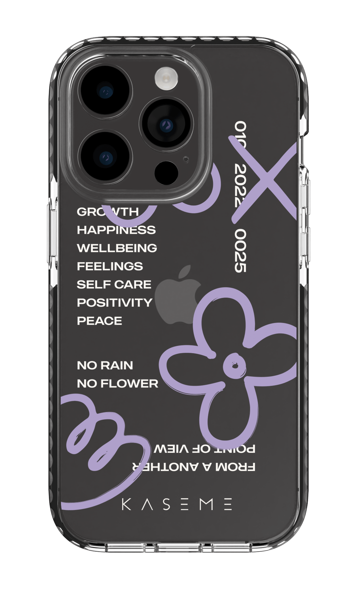 Feelings purple clear case - iPhone 14 pro