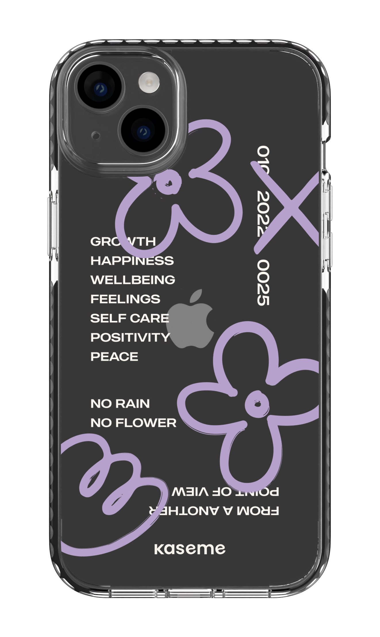 Feelings purple clear case - iPhone 14 Plus