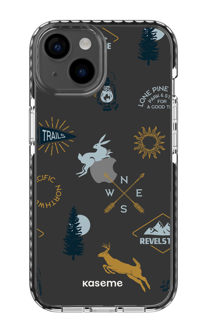 Revelstoke white clear case - iPhone 14