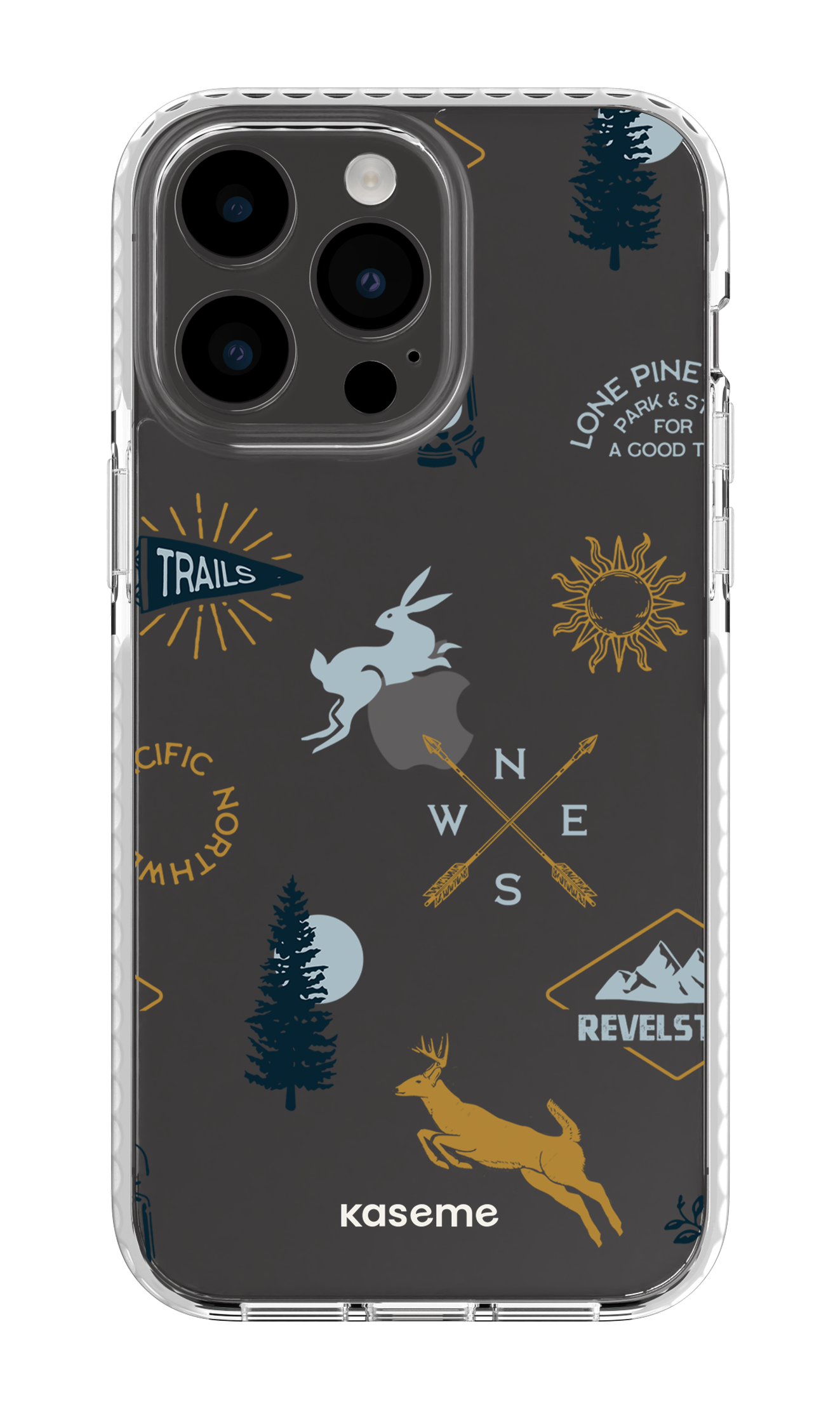 Revelstoke white clear case - iPhone 14 Pro Max