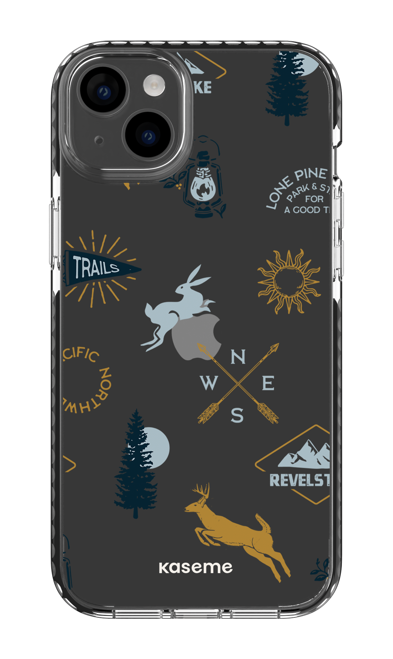 Revelstoke white clear case - iPhone 14 Plus