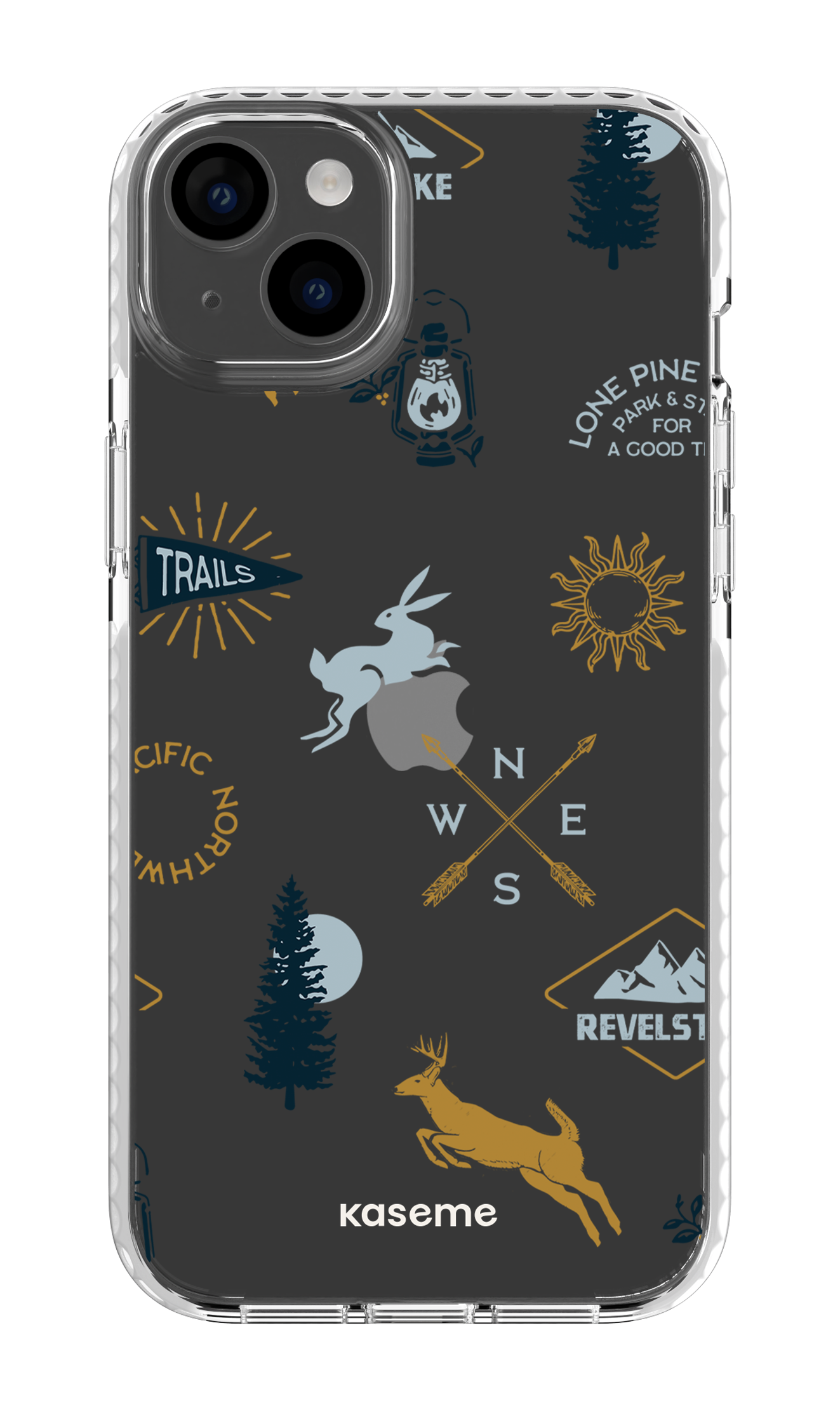 Revelstoke white clear case - iPhone 14 Plus