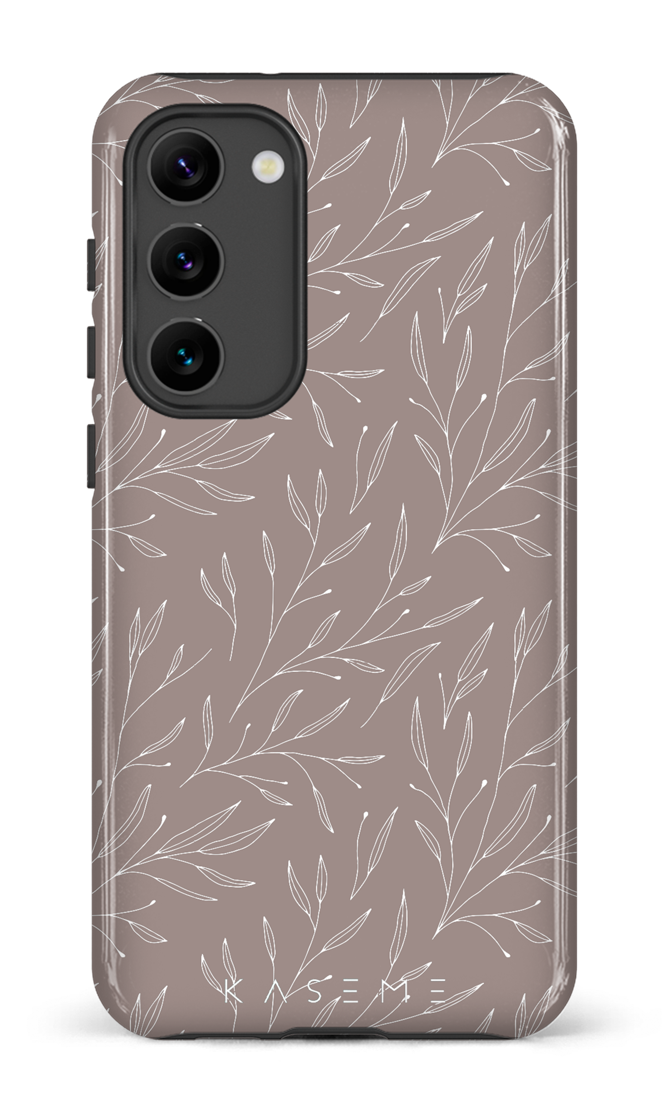 Hibiscus Grey - Galaxy S23 Plus