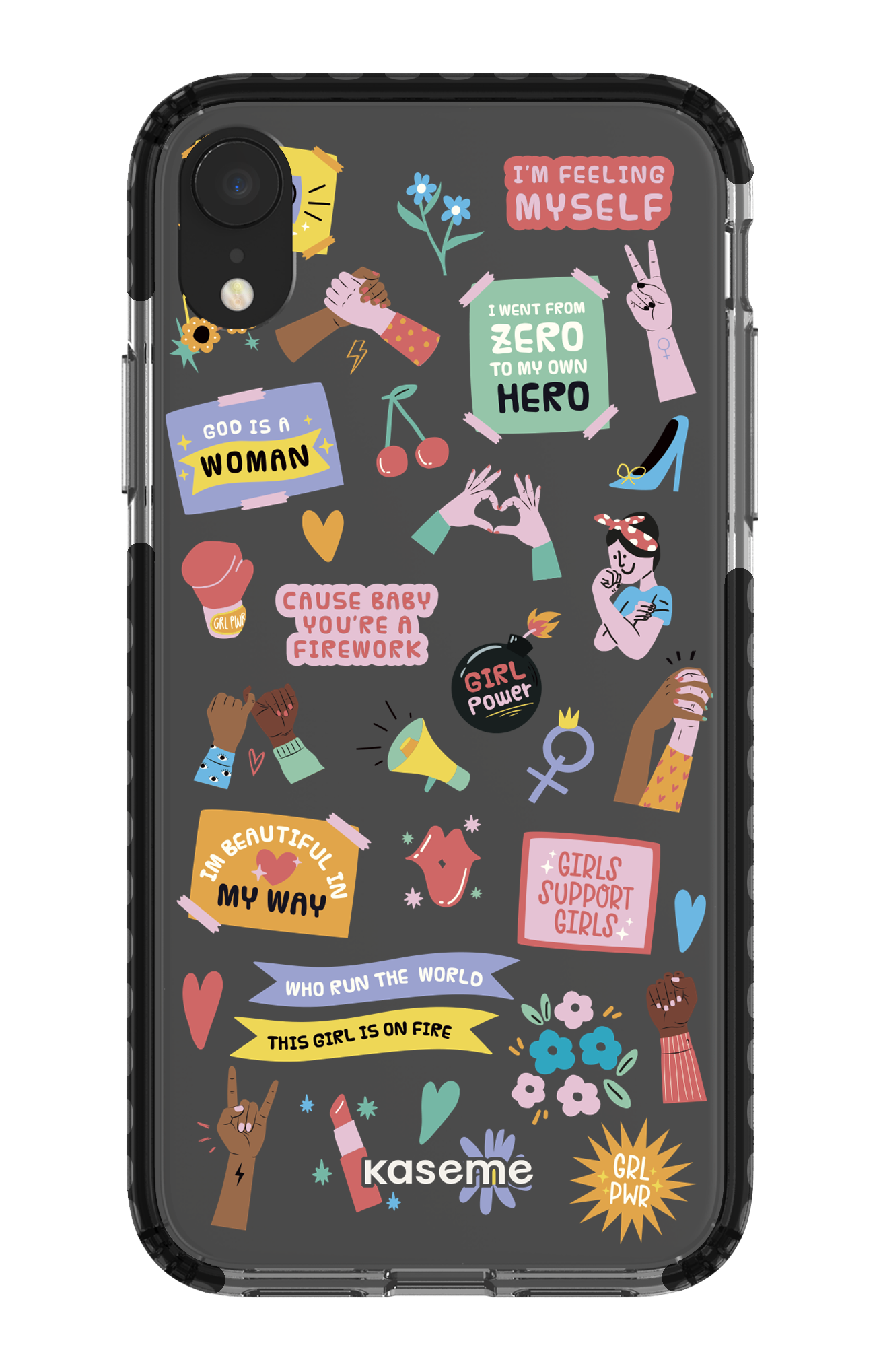 Girl Boss Clear Case - iPhone XR