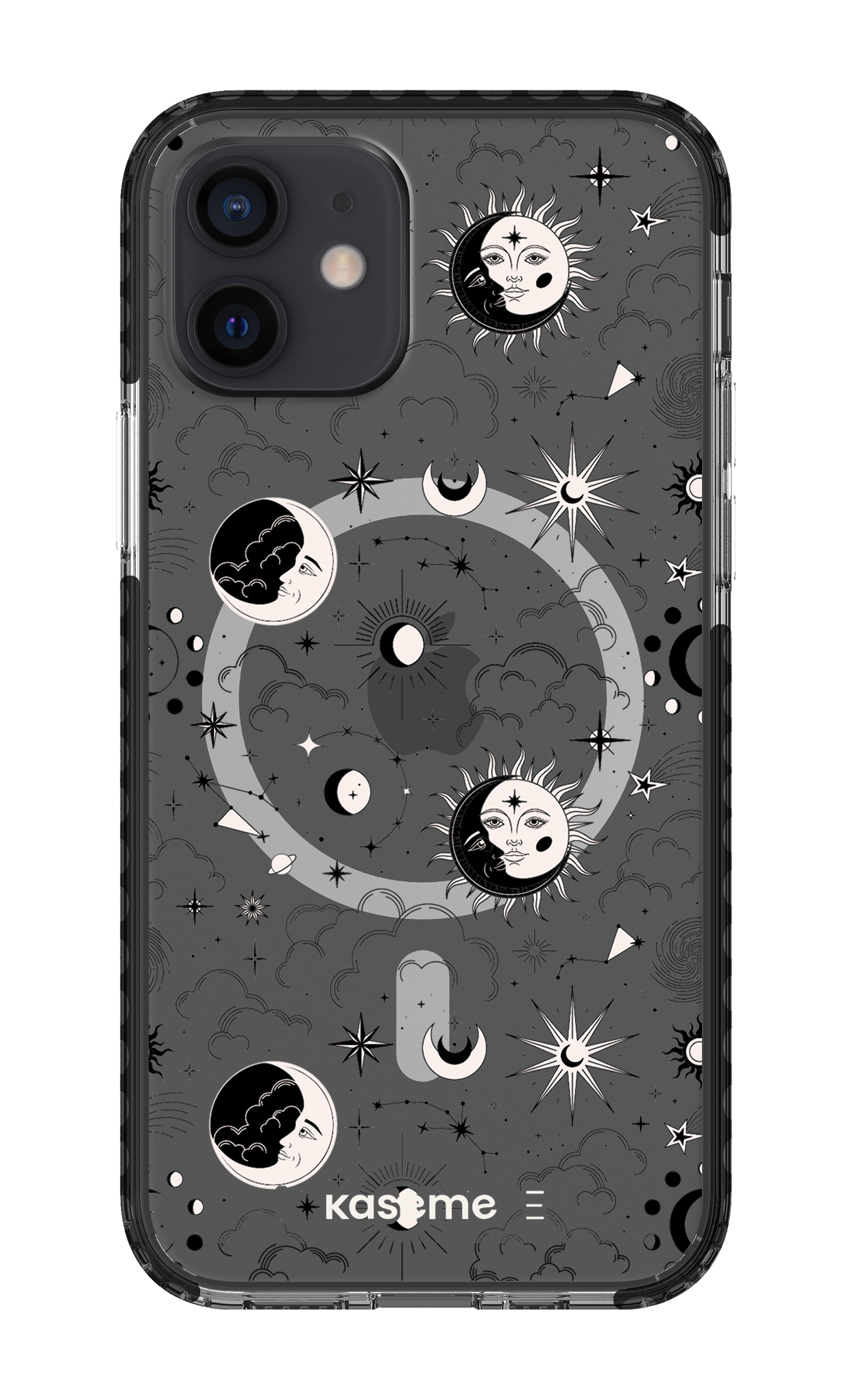 Milky Way Black Clear Case - iPhone 12