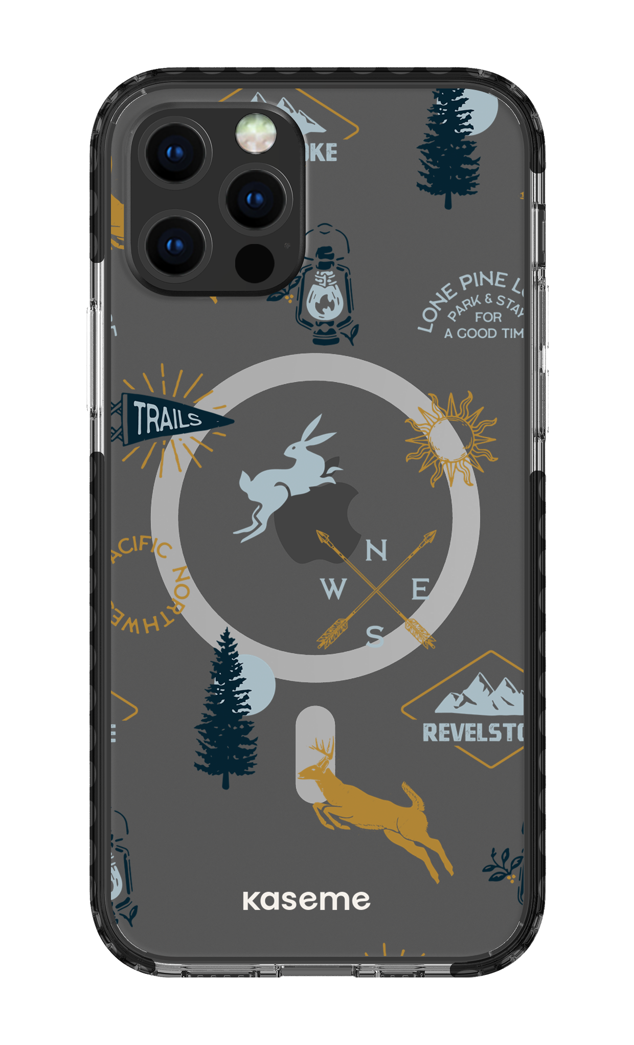 Revelstoke white clear case - iPhone 12 Pro