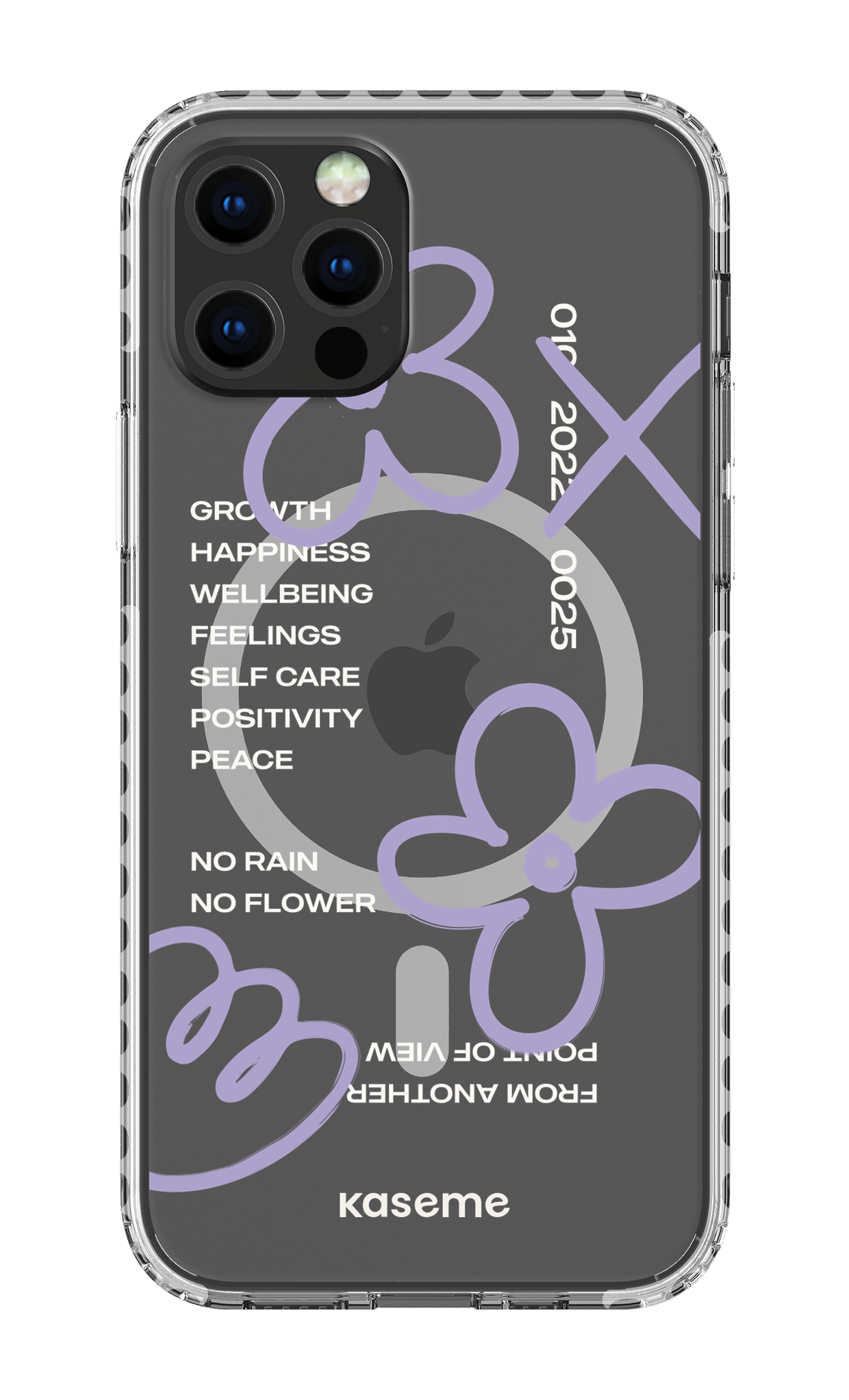 Feelings purple clear case - iPhone 12 Pro