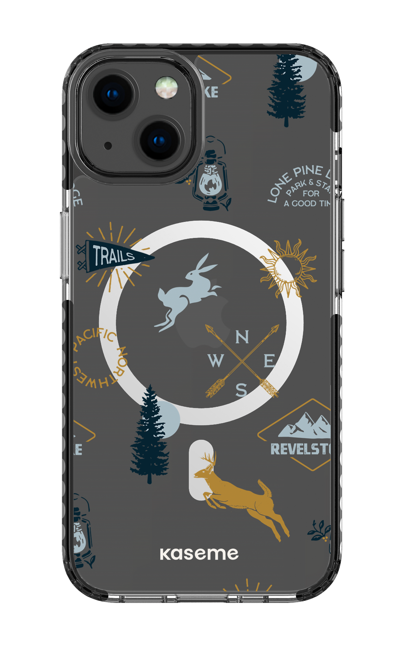 Revelstoke white clear case - iPhone 13