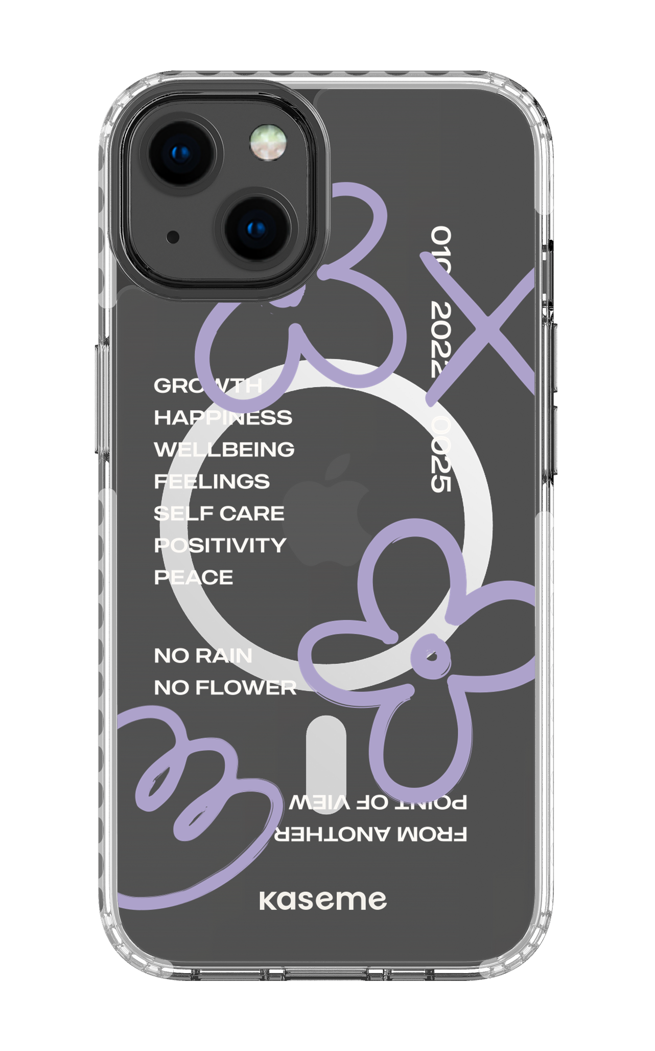 Feelings purple clear case - iPhone 13