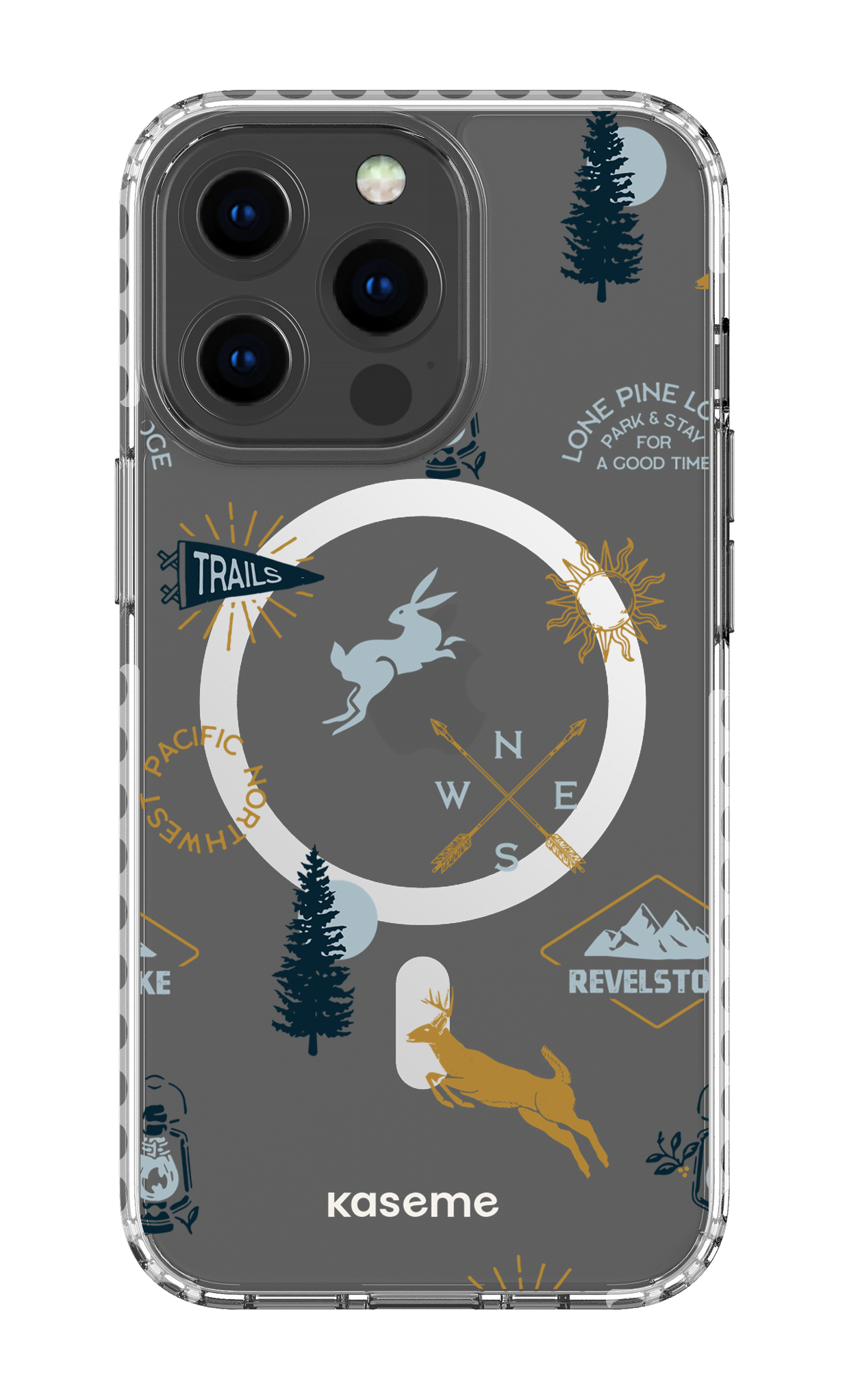 Revelstoke white clear case - iPhone 13 Pro