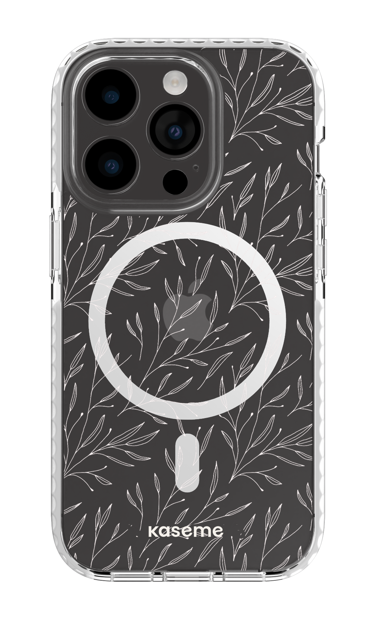 Hibiscus Clear Case - iPhone 14 Pro