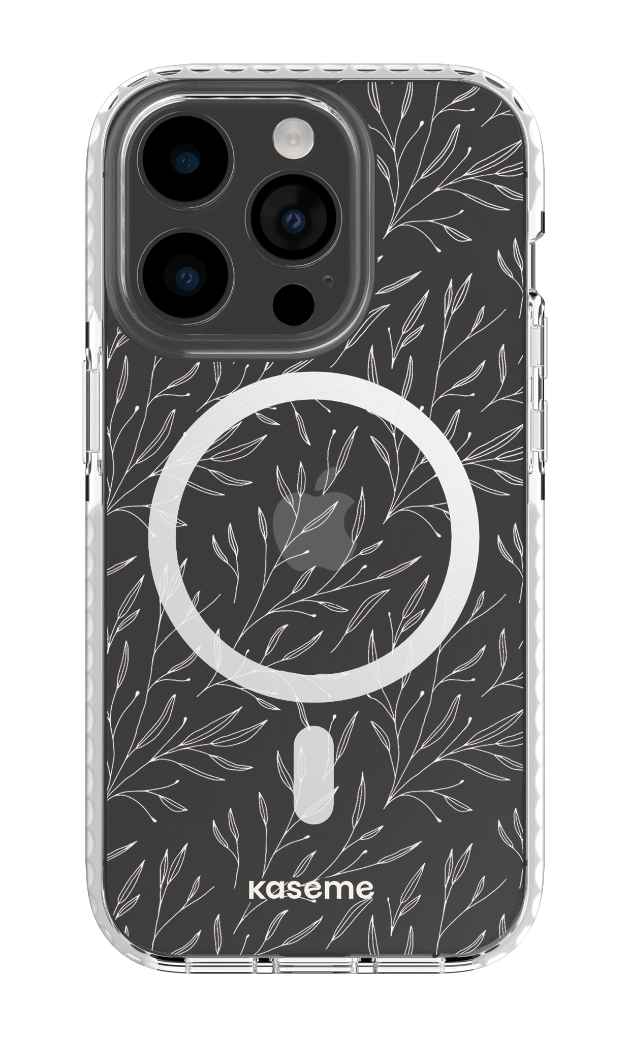 Hibiscus Clear Case - iPhone 14 Pro