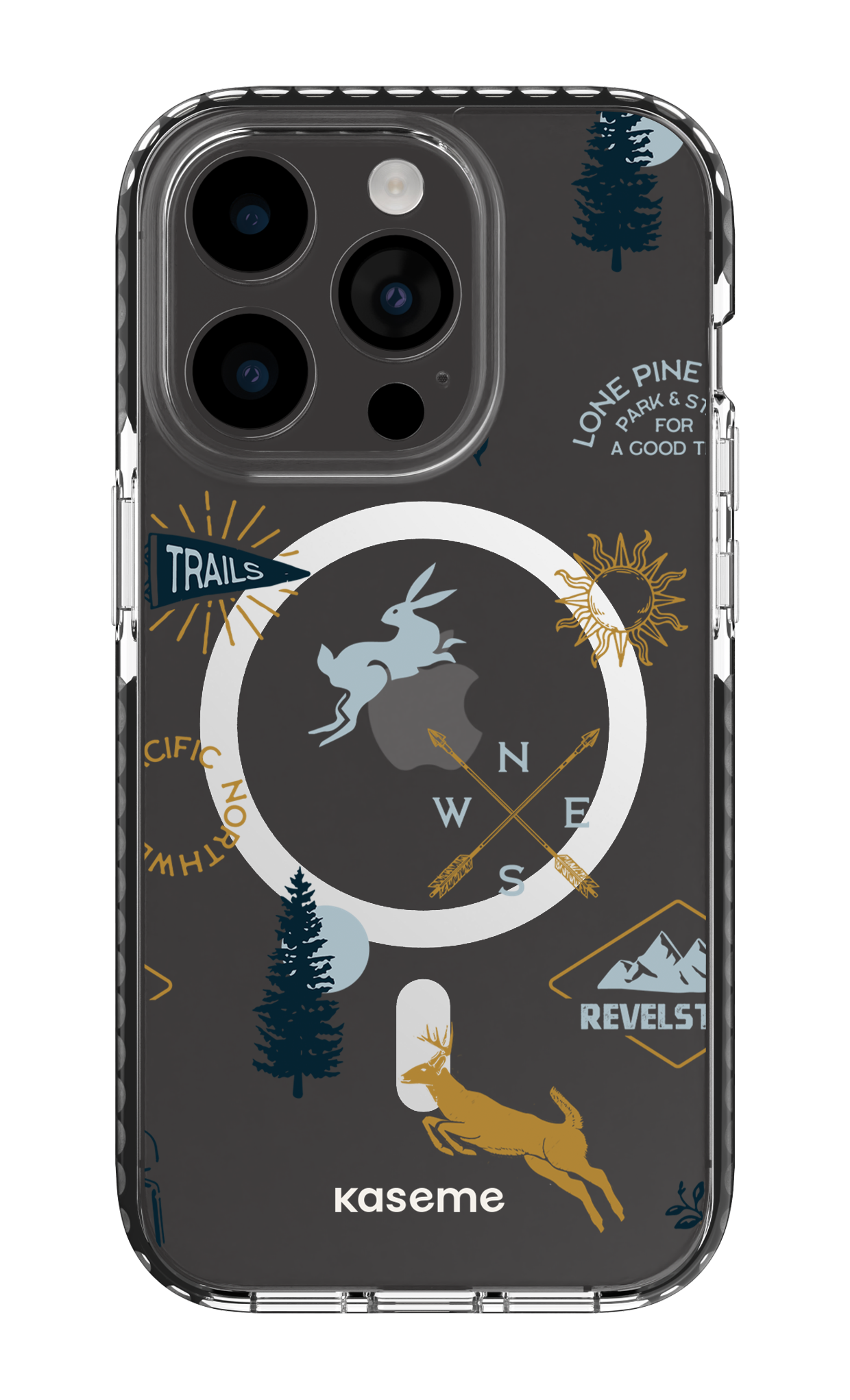 Revelstoke white clear case - iPhone 14 Pro