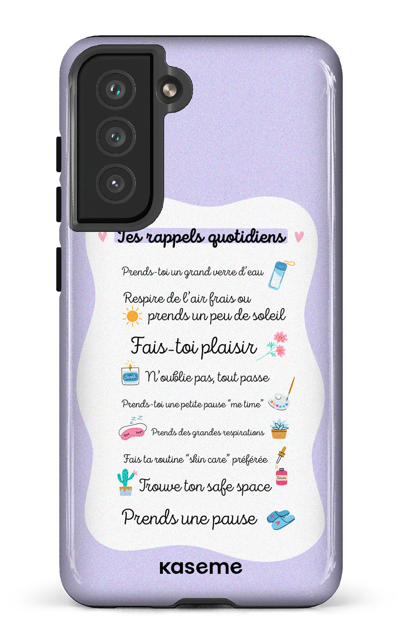 Tes rappels quotidiens purple - Galaxy S21 FE