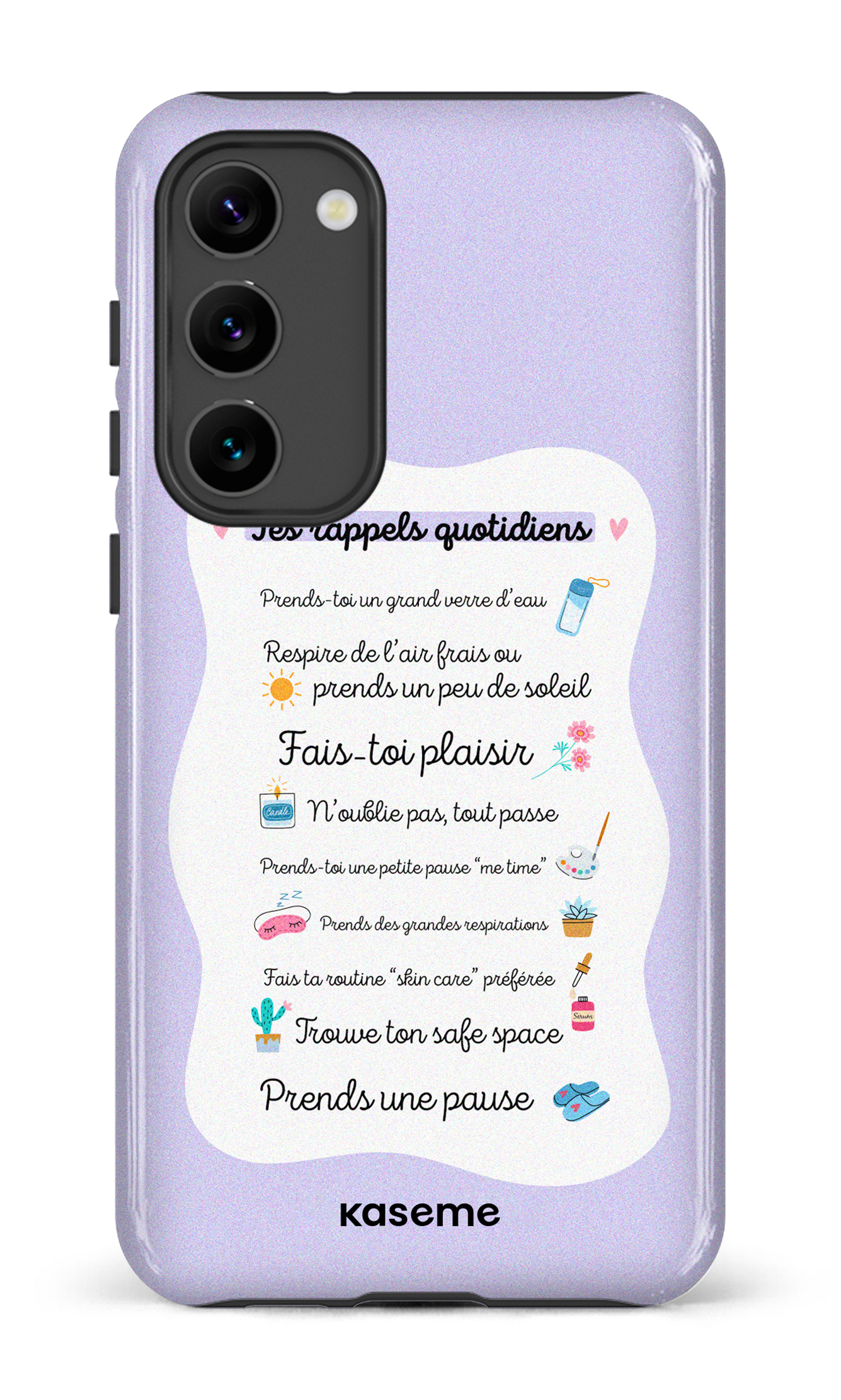 Tes rappels quotidiens purple - Galaxy S23 Plus