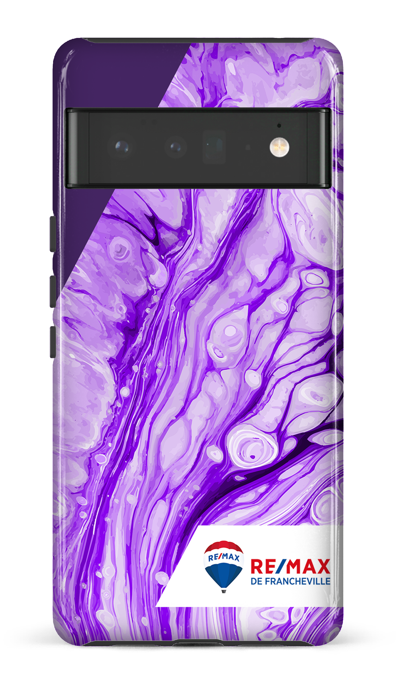 Peinture marbrée claire violette de Francheville - Google Pixel 6 pro