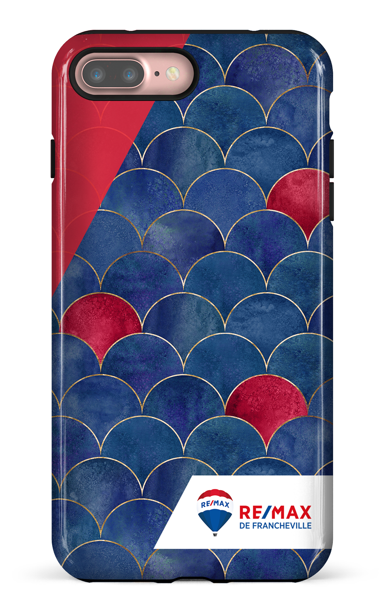 Écailles bicolores de Francheville - iPhone 7 Plus