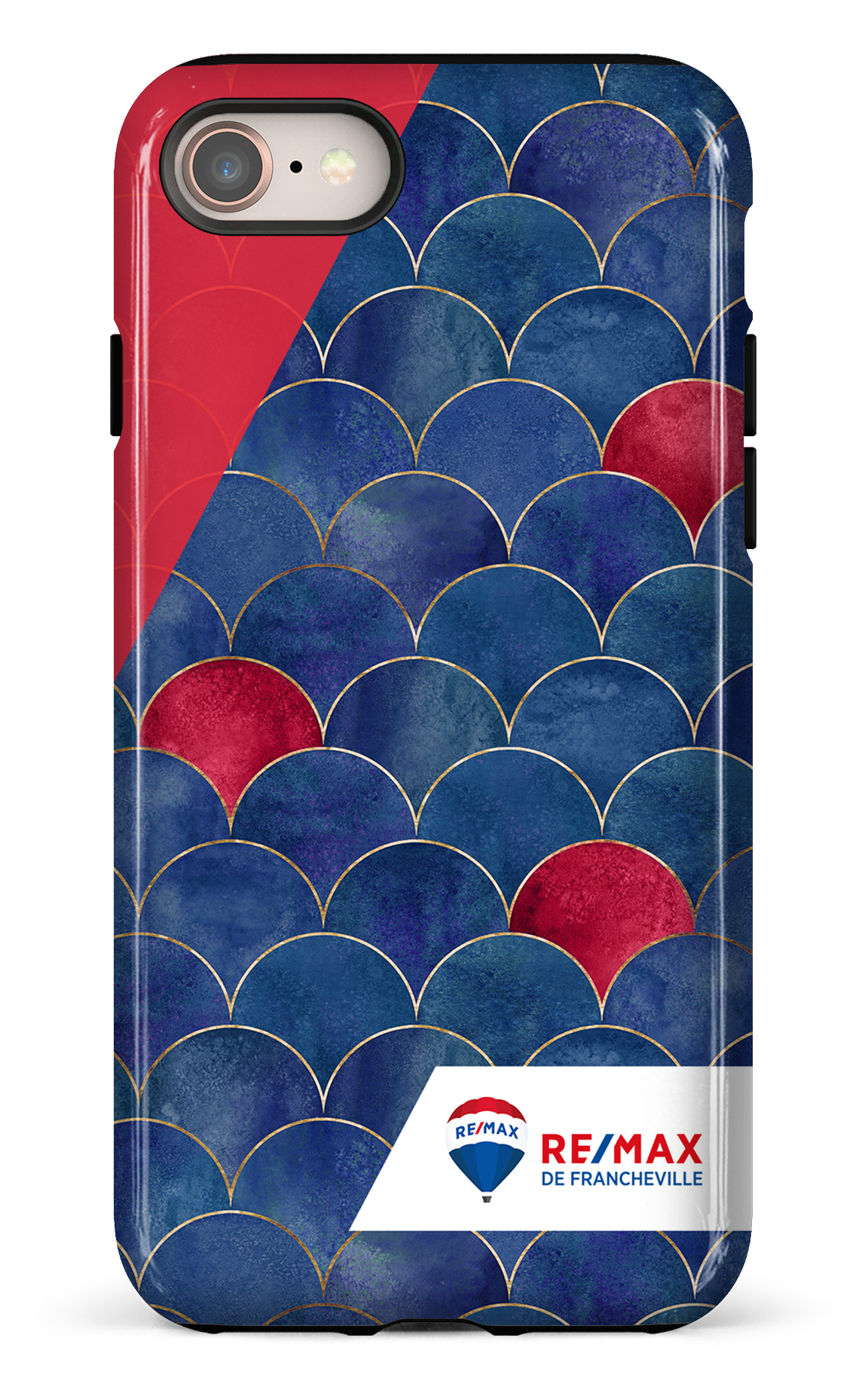 Écailles bicolores de Francheville - iPhone SE 2020 / 2022