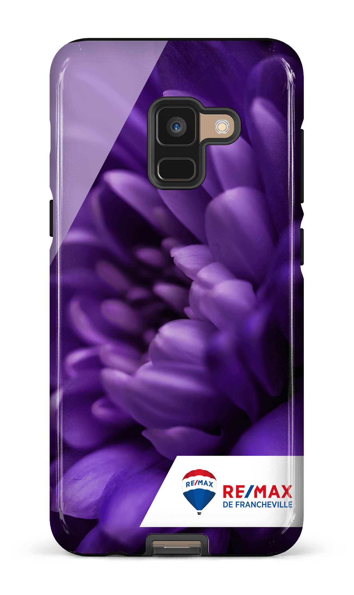 Fleur gros plan de Francheville - Galaxy A8