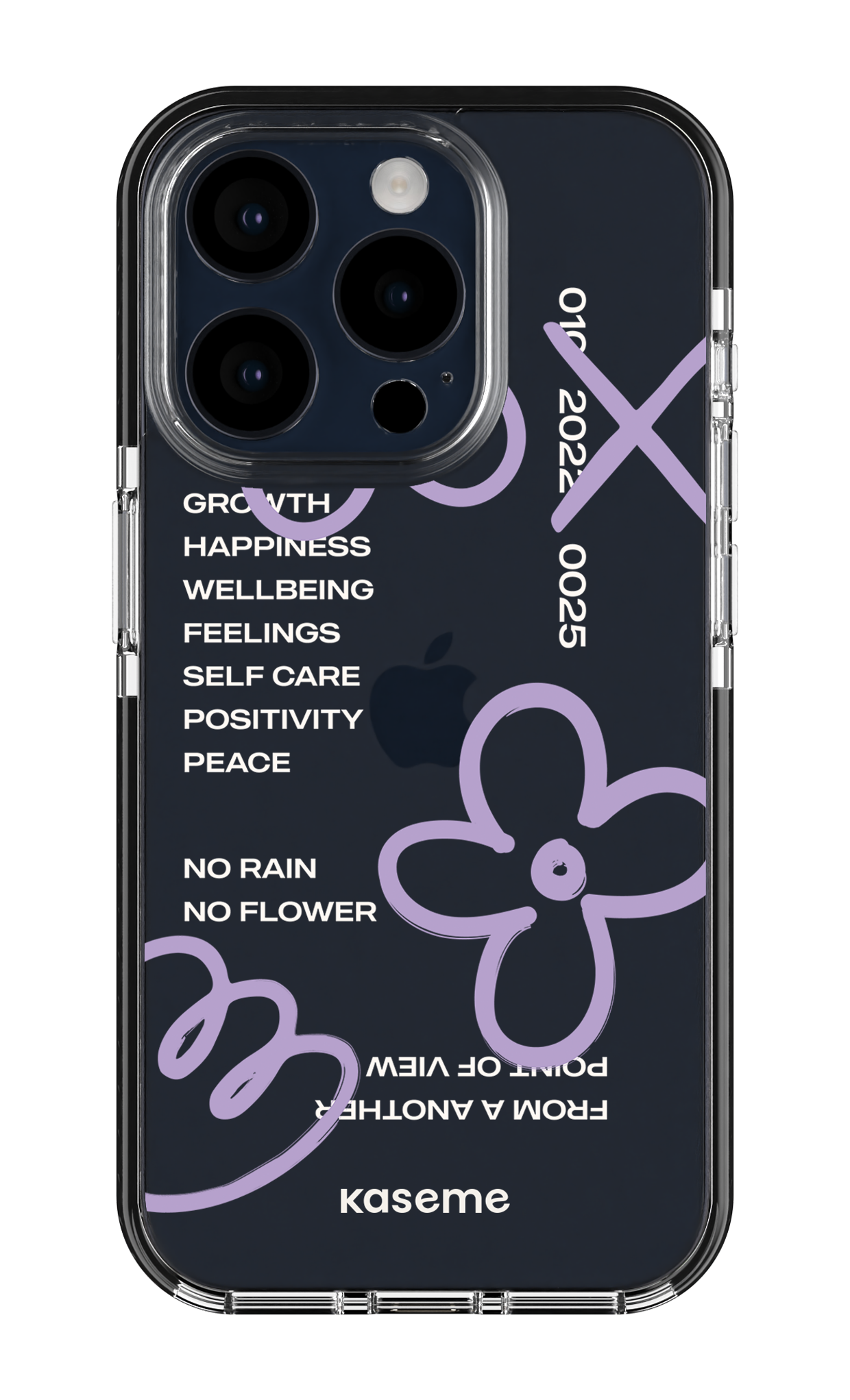 Feelings purple clear case - iPhone 15 Pro