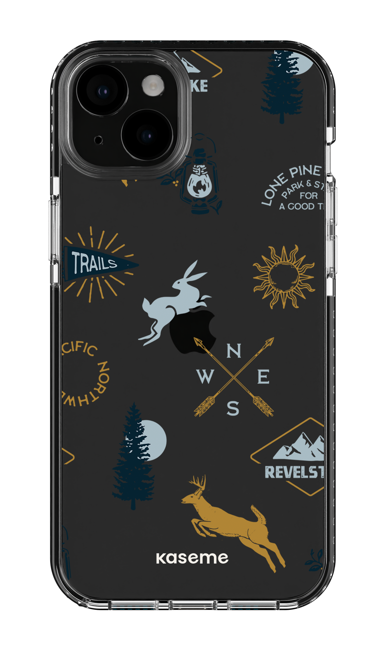 Revelstoke white clear case - iPhone 15 Plus