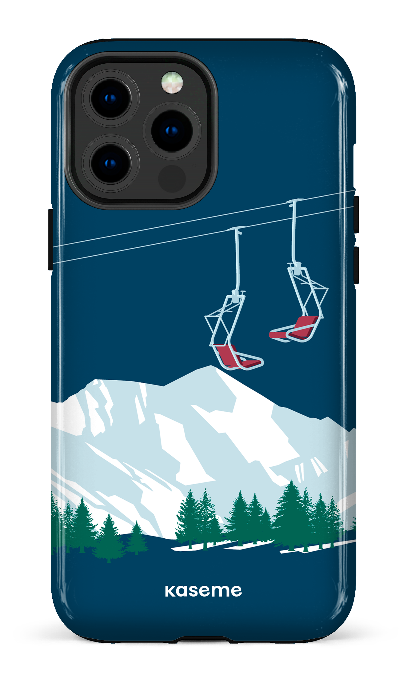 Ski Lift Blue - iPhone 13 Pro Max