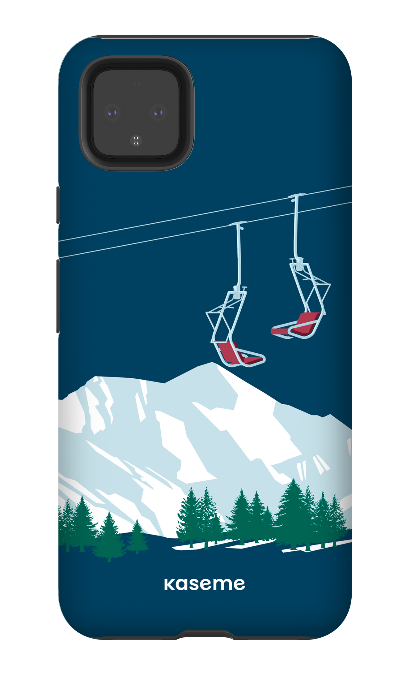 Ski Lift Blue - Google Pixel 4 XL