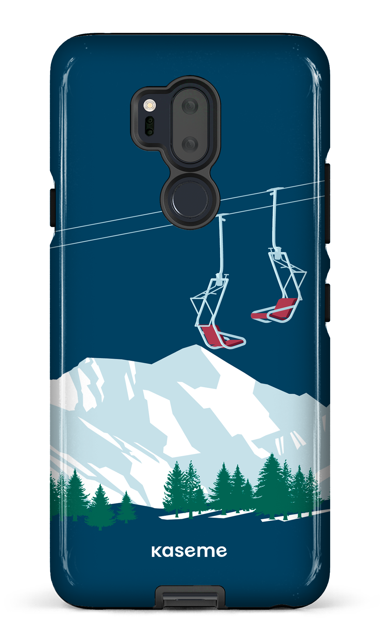 Ski Lift Blue - LG G7