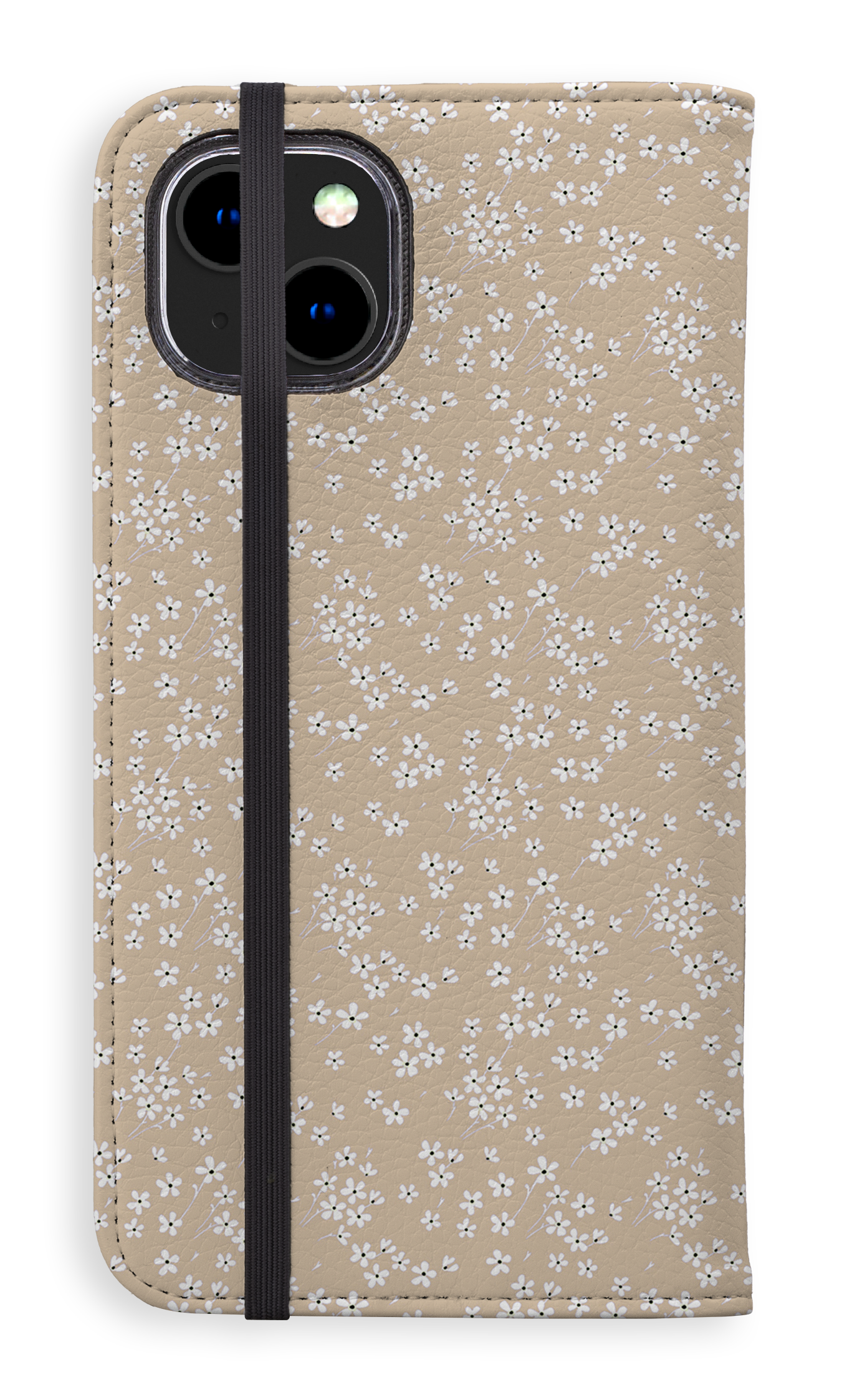 Posy Beige - Folio Case - iPhone 15 Plus