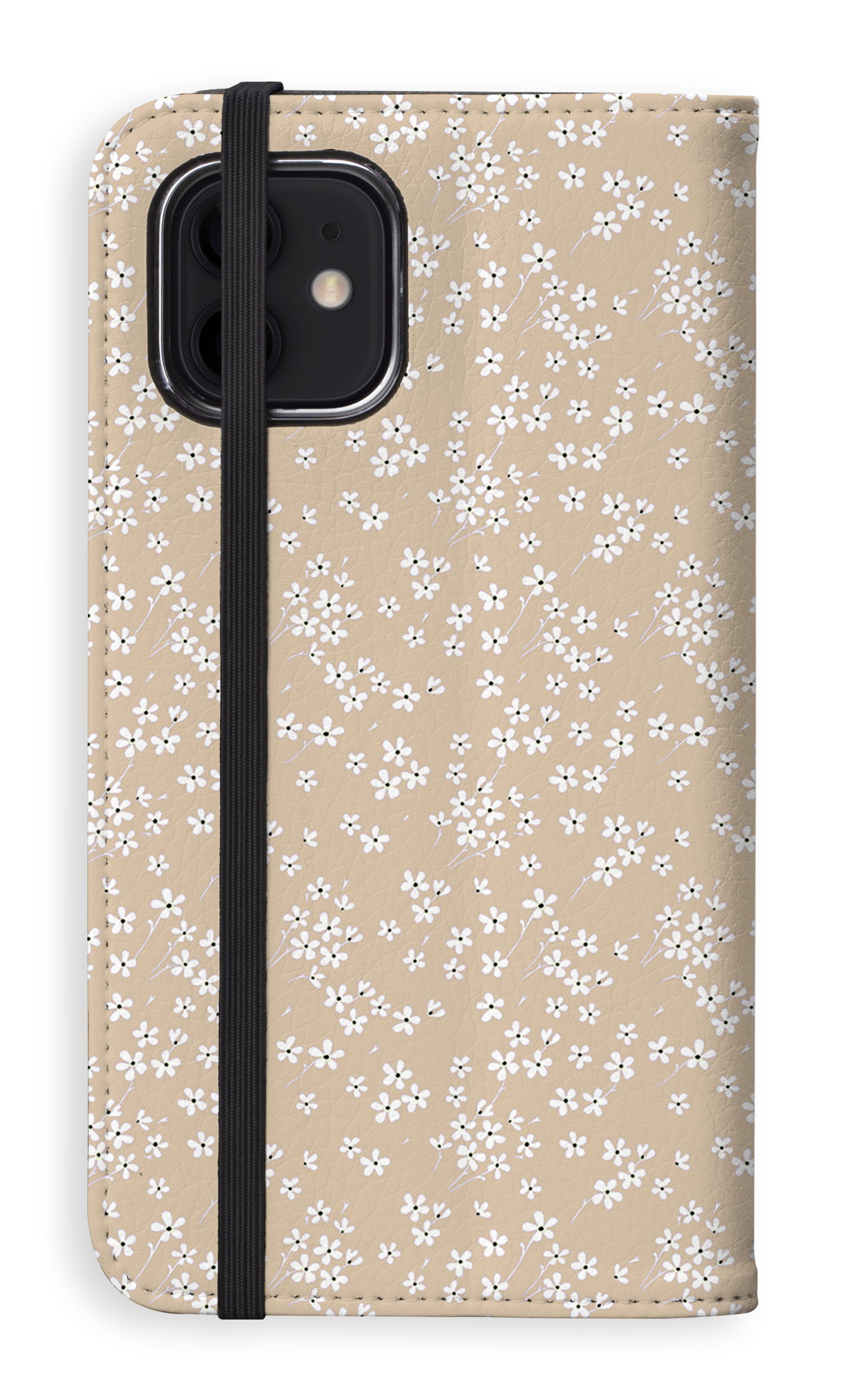 Posy Beige - Folio Case - iPhone 12