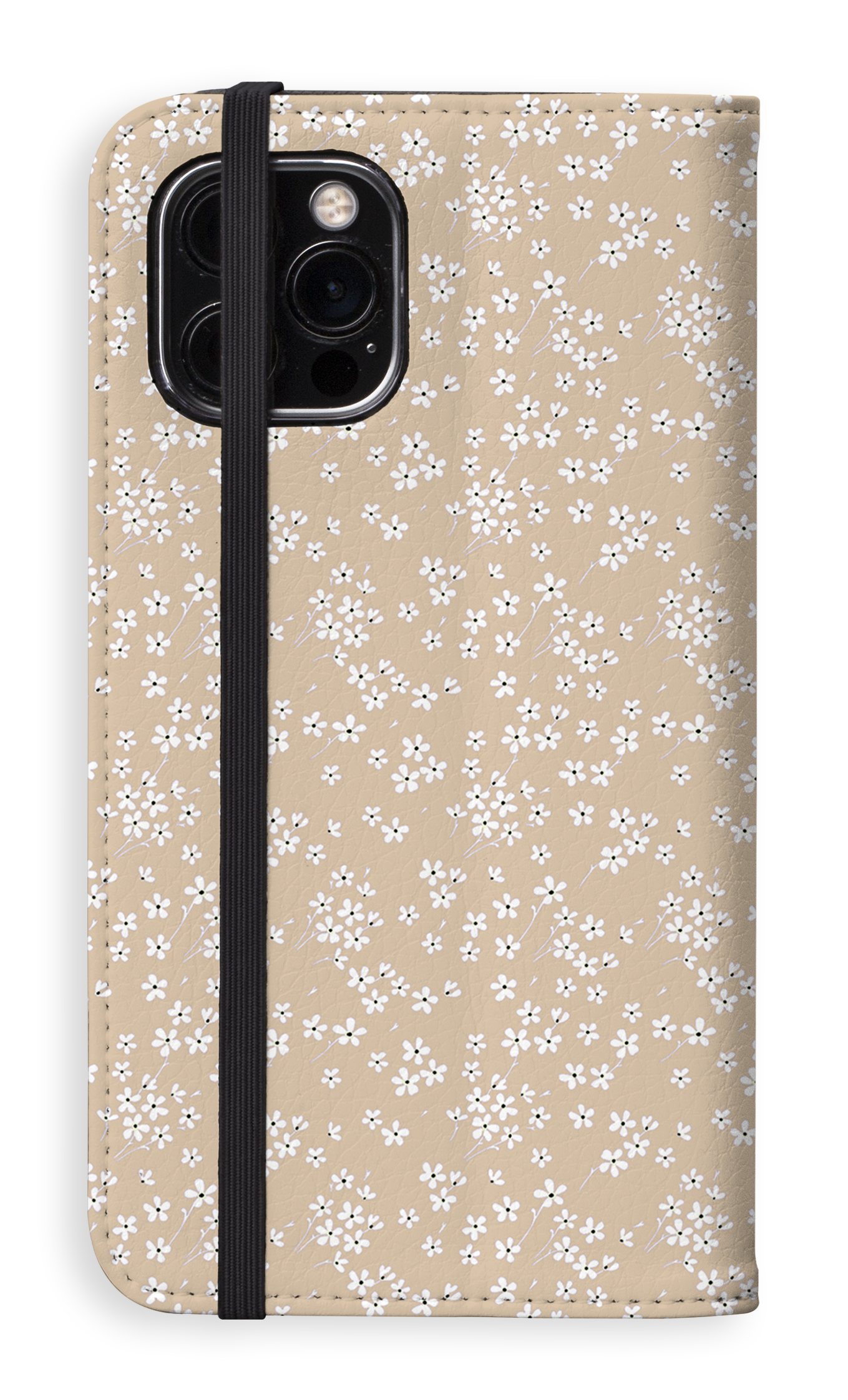 Posy Beige - Folio Case - iPhone 12 Pro Max