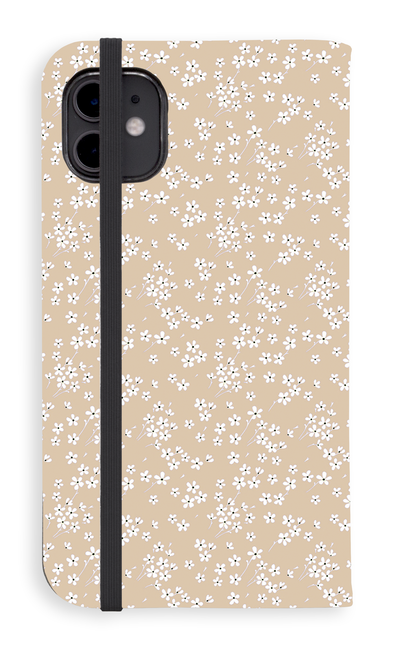 Posy Beige - Folio Case - iPhone 11