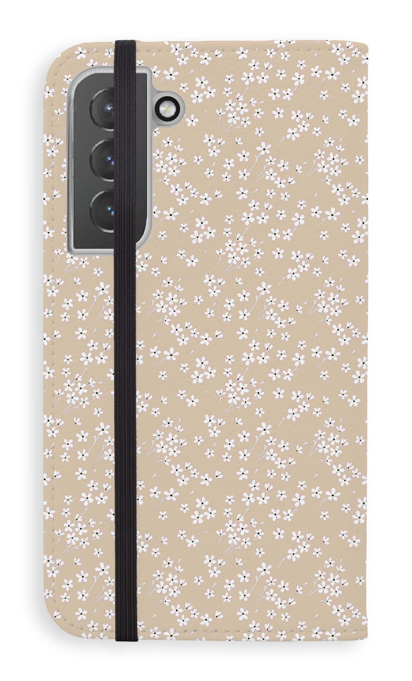 Posy Beige - Folio Case - Galaxy S22 Plus